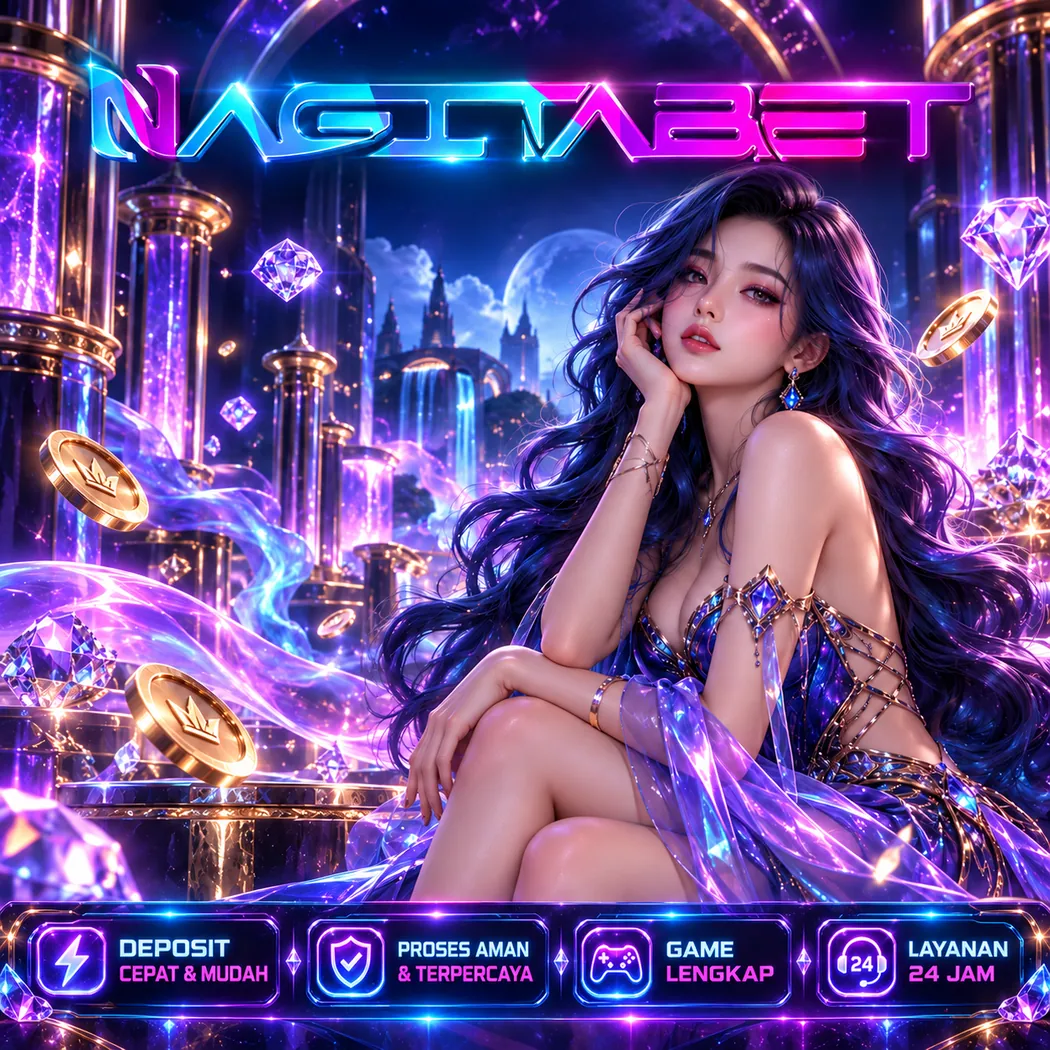 Ilustrasi neon NAGITABET untuk kategori Panduan Nyaman